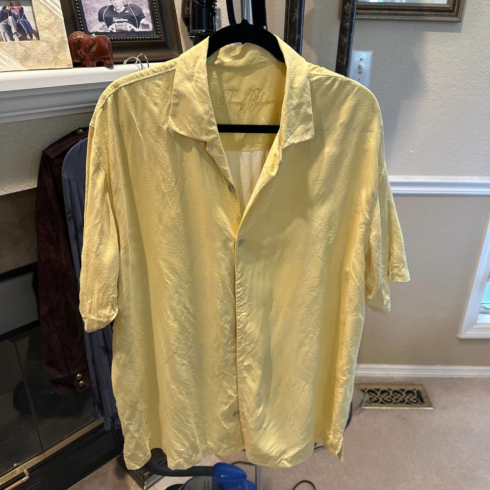 Mens Tommy Bahama Casual Button Up Shirt  Size XL